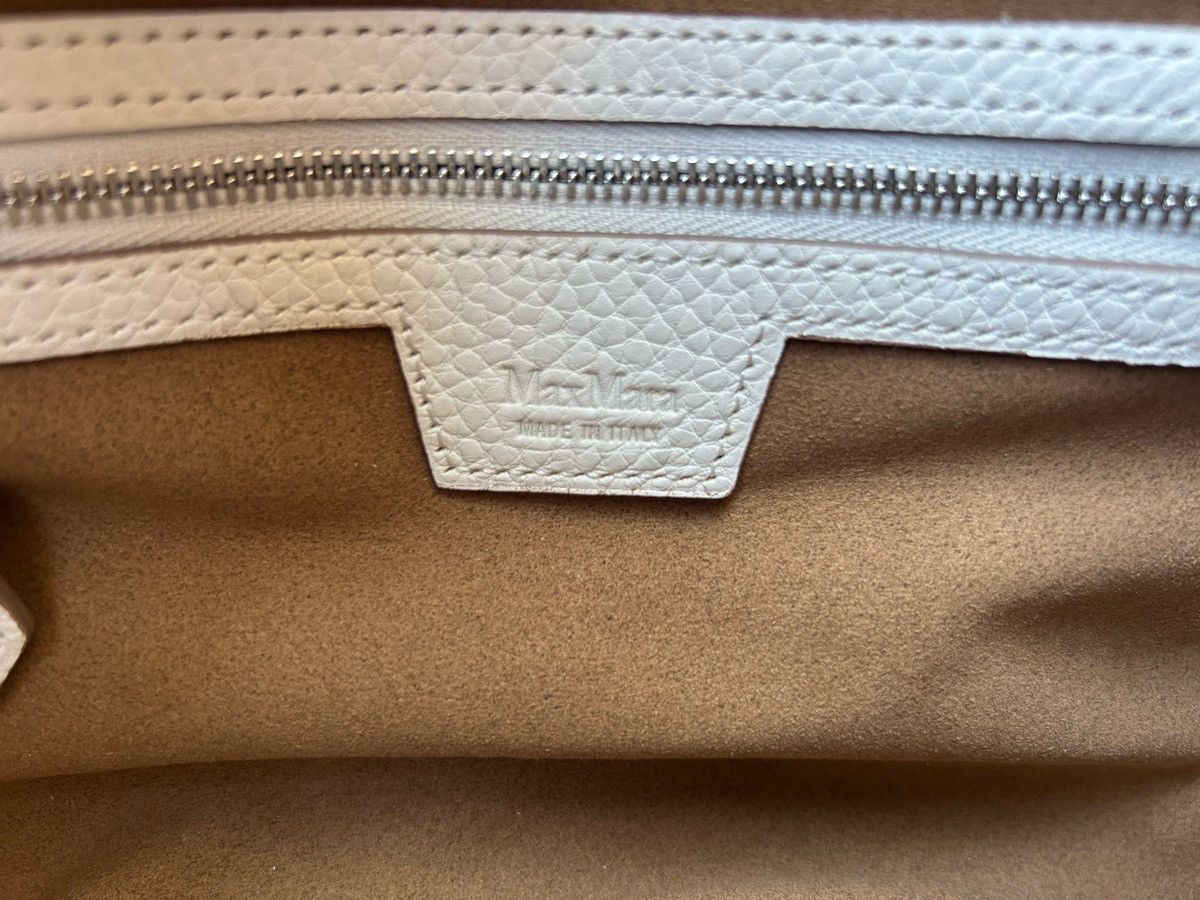 Max Mara Small Marine Top-handle Bag in Leather Size ONE SIZE - 10 Thumbnail