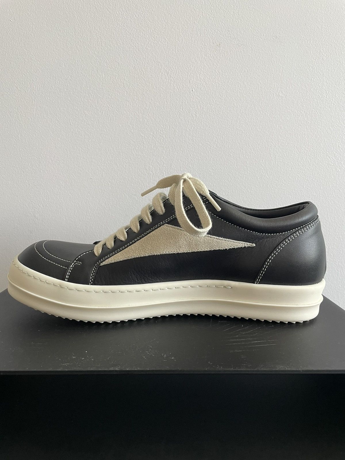Rick Owens Rick Owens | Vintage Leather Vans 0282897 Size US 7 / EU 40 - 7 Thumbnail