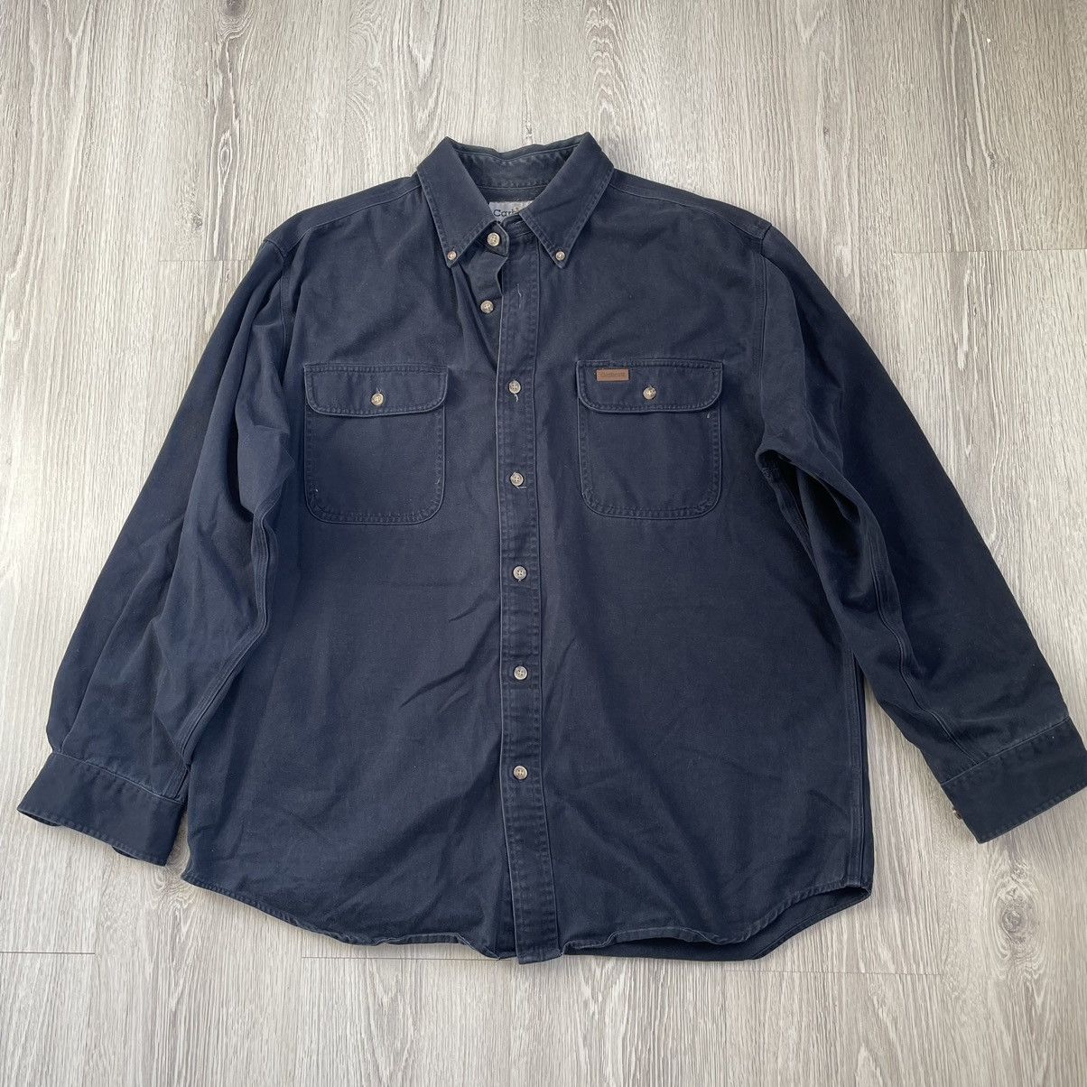 Carhartt Carhartt Tight Button Up Overshirt Size US L / EU 52-54 / 3 - 2 Thumbnail