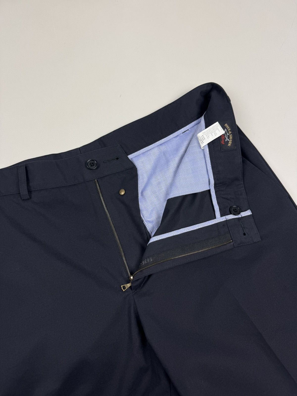Paul & Shark New! Paul&Shark Yachting Classic Navy Chino Trousers Pants Size US 36 / EU 52 - 8 Thumbnail