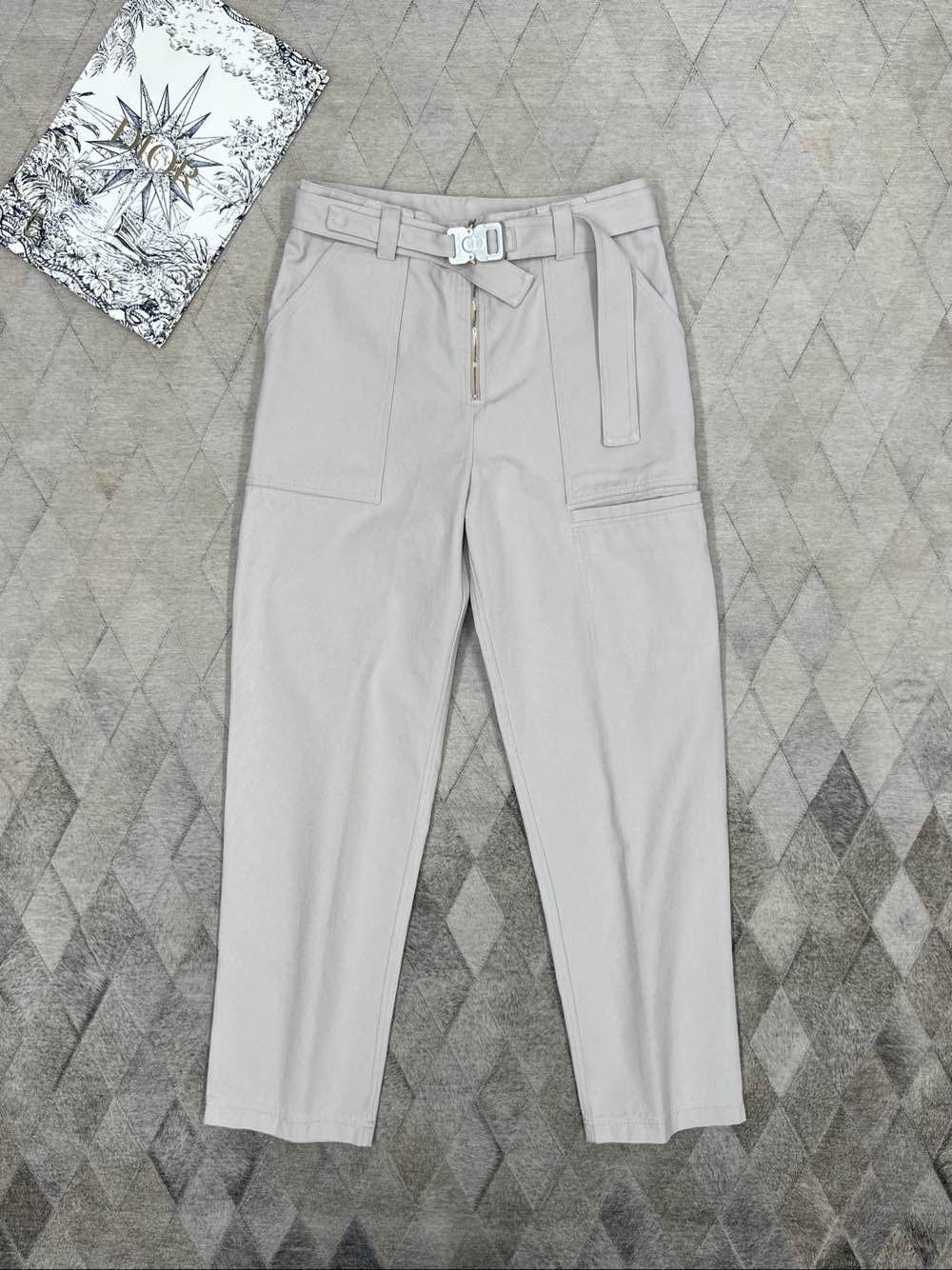 Dior Dior Buckle Casual Pants Size 50 Size US 34 / EU 50 - 1 Thumbnail