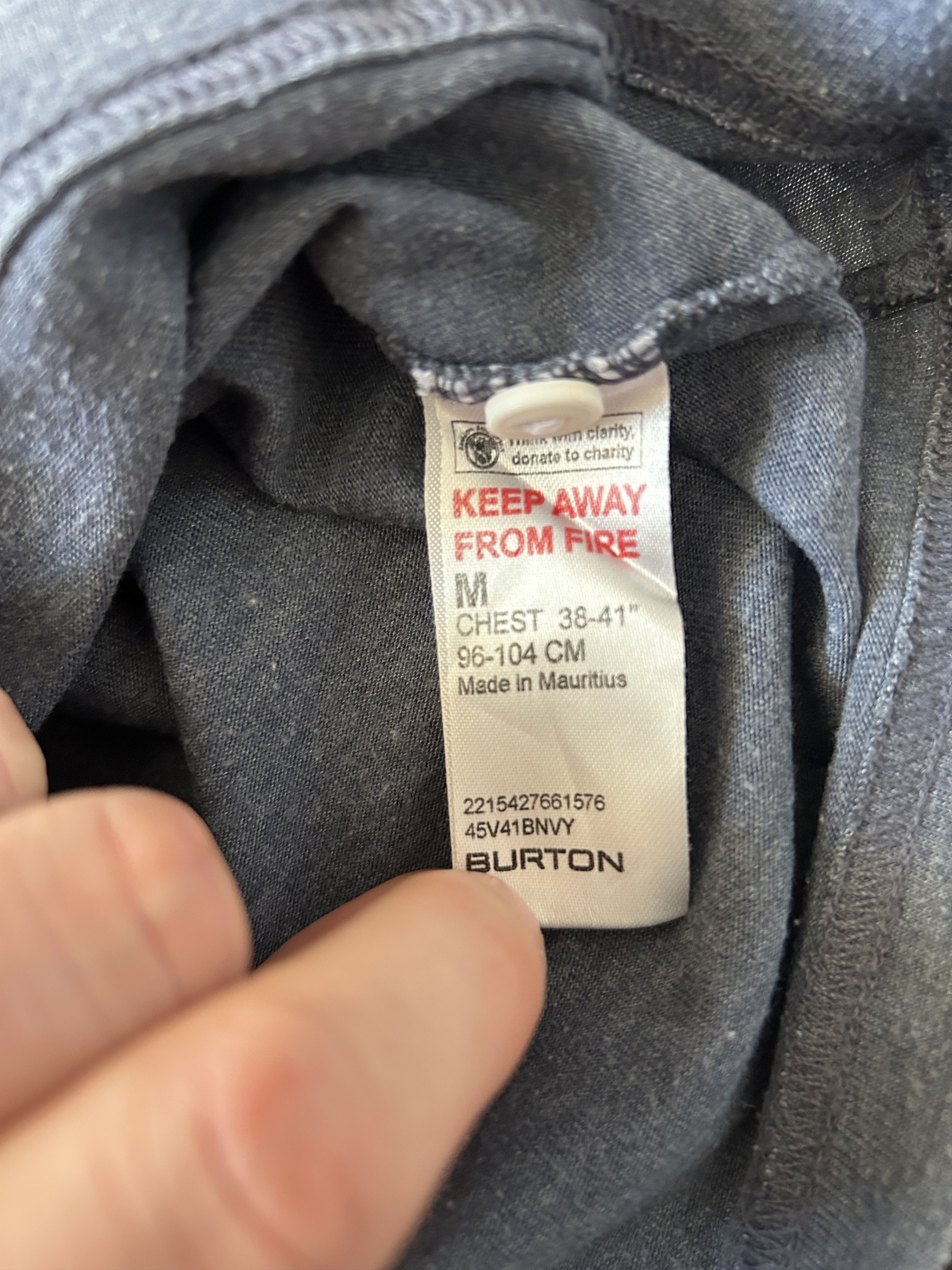Burton Mens t - shirt BURTON - M - SALE Size US M / EU 48-50 / 2 - 4 Thumbnail