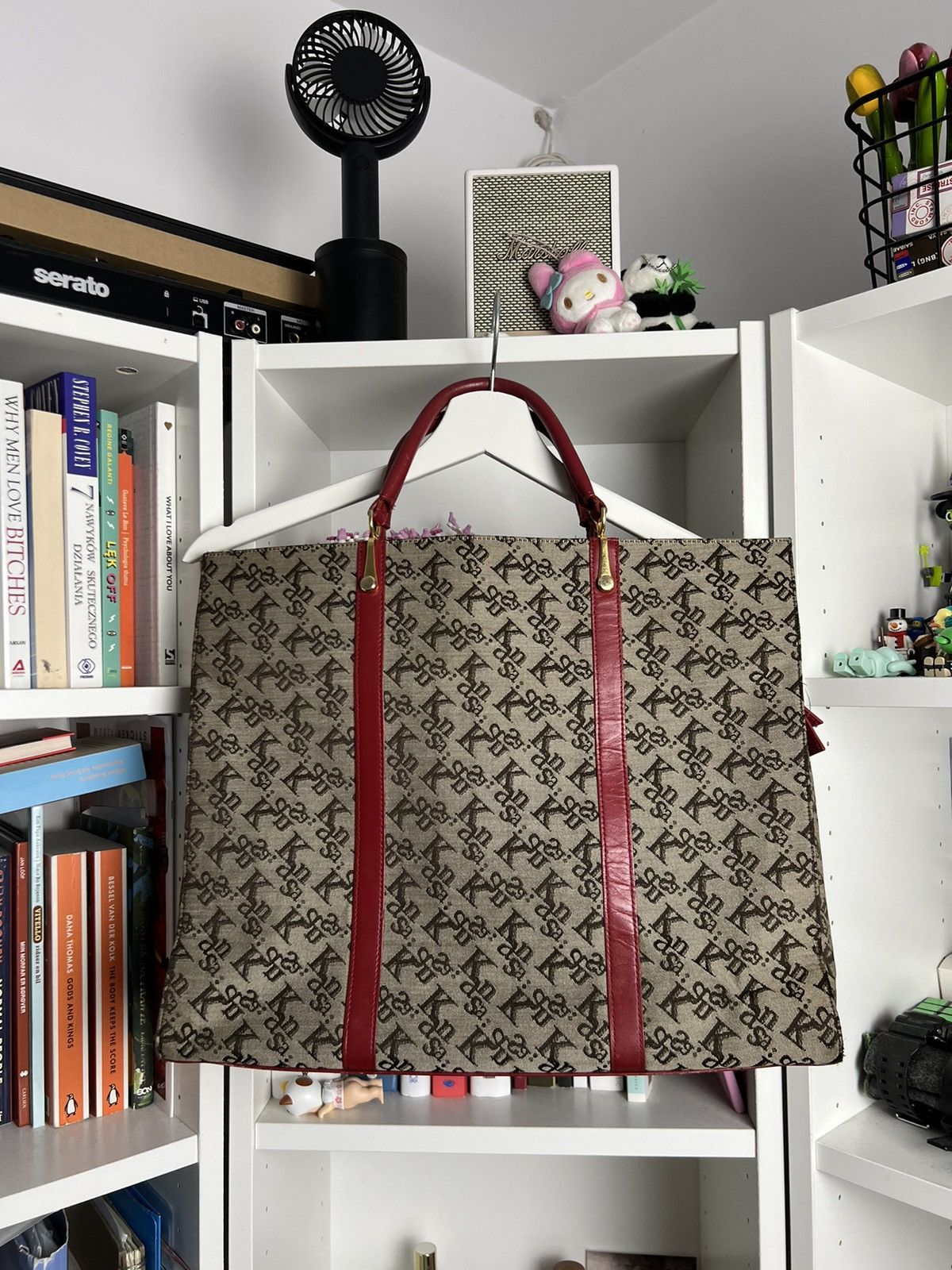 Japanese Brand × Kansai Yamamoto Vintage 90s Kansai Yamamoto monogramtote shopper bag archive Size ONE SIZE - 2 Thumbnail