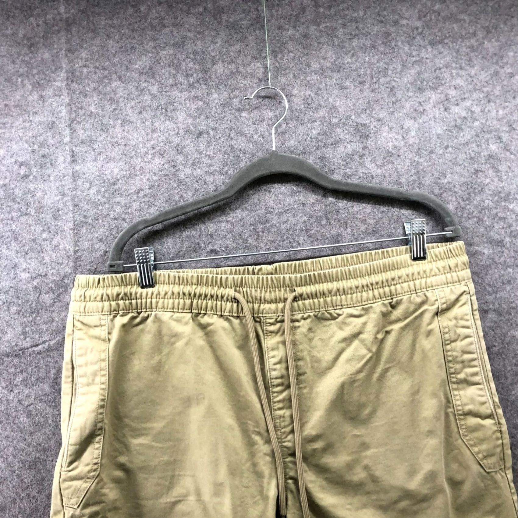 Vintage Monoprix Homme Pull On Chino Shorts Mens XL (44) Beige 8.5'' Inseam Size US 36 / EU 52 - 3 Thumbnail