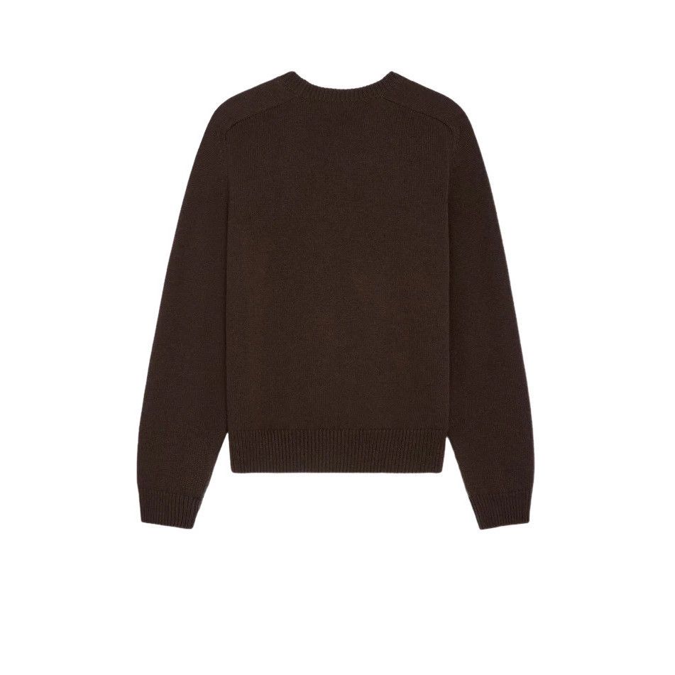 Celine CELINE $1350 Brown Cashmere/Wool Sweater New & Authentic (Me Size US S / EU 44-46 / 1 - 2 Thumbnail