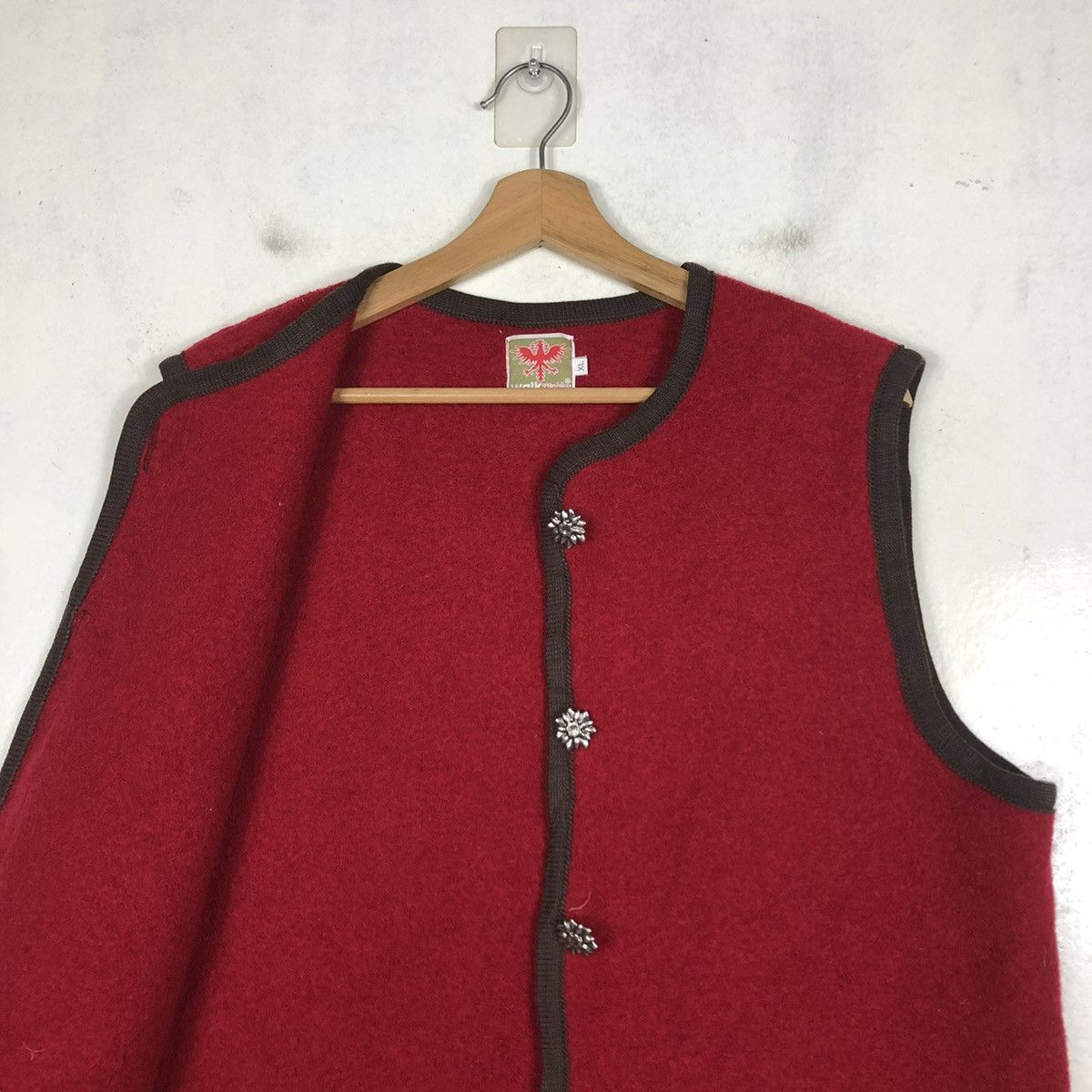 Vintage 📌VINTAGE WOOL VEST JACKET WALK WINKLER ITALY Size US XL / EU 56 / 4 - 13 Thumbnail