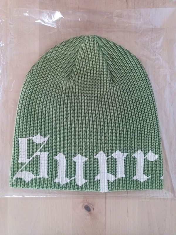 Supreme Old English Beanie | Grailed
