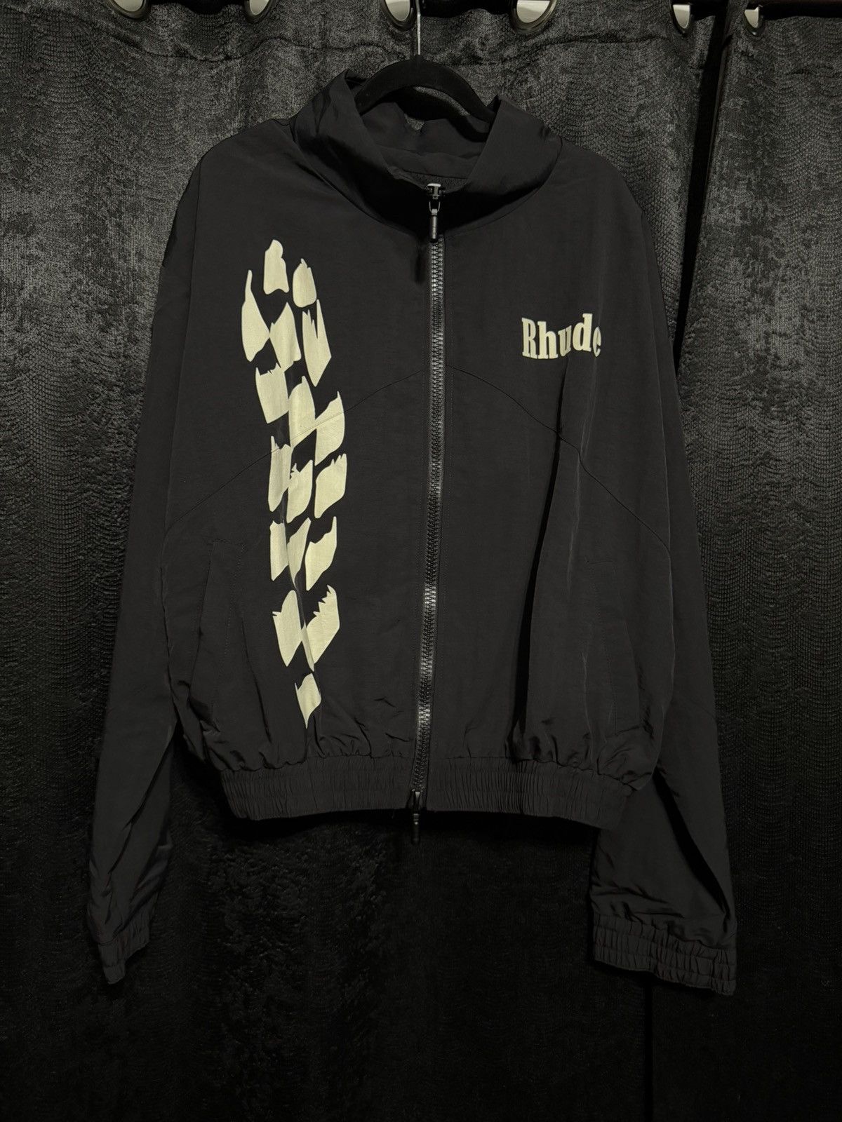 Rhude Black and White Track Jacket Size US XXL / EU 58 / 5 - 1 Thumbnail