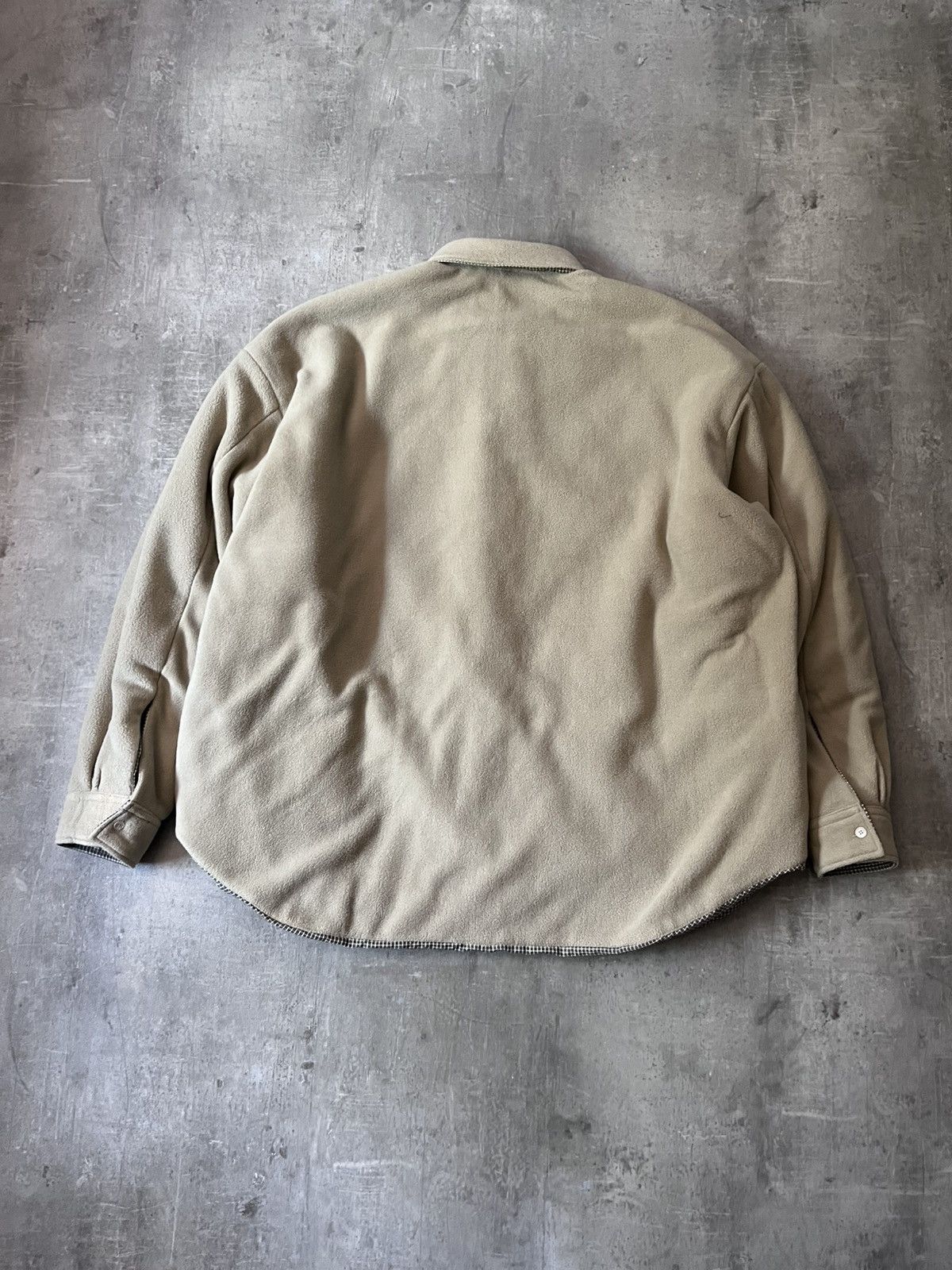 Acne Studios Acne Studios Reversible plaid fleece overshirt jacket Size US L / EU 52-54 / 3 - 5 Thumbnail