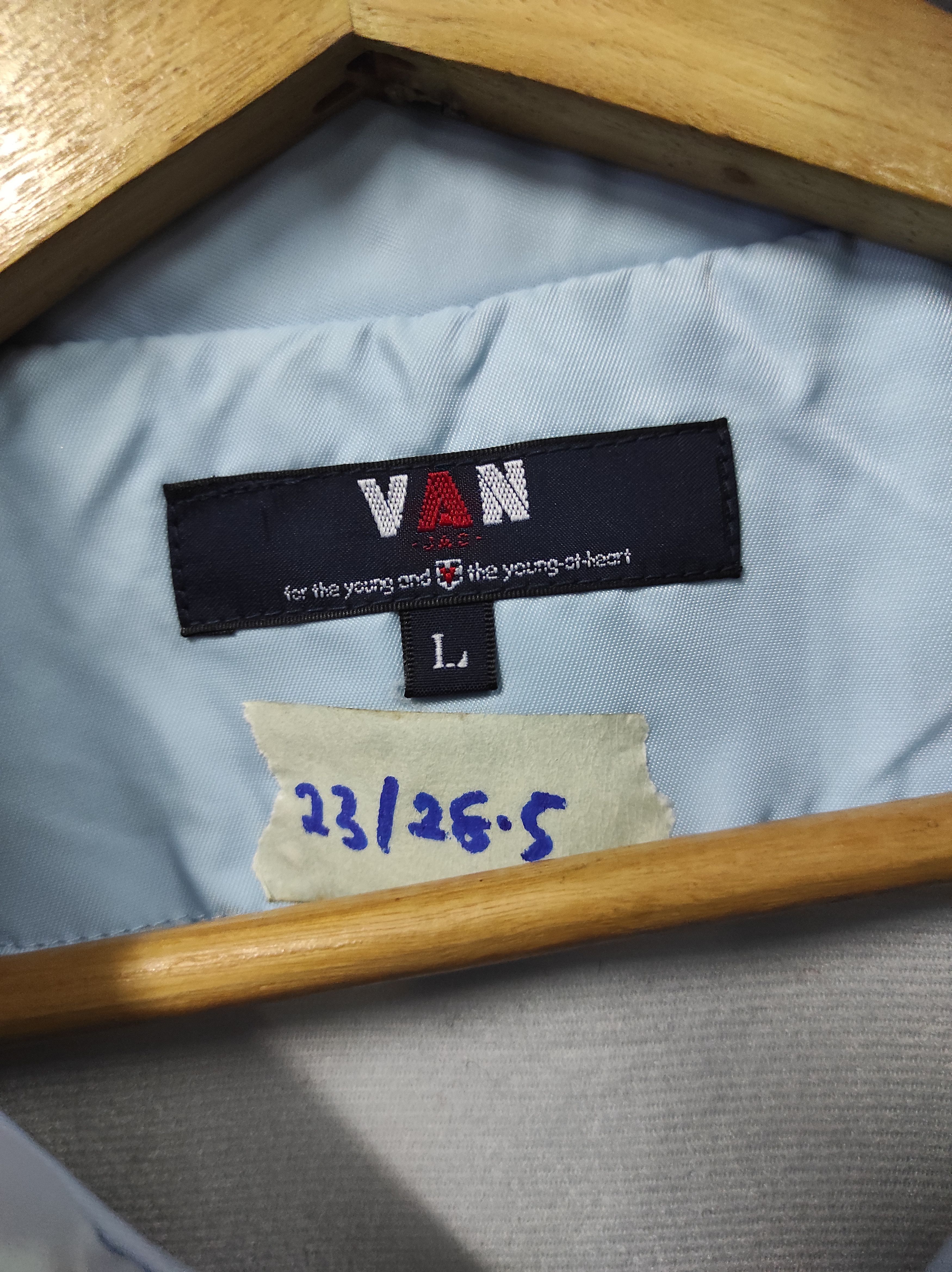 Van VAN JAC BIG LOGO COACH JACKET SUN FADED Size US L / EU 52-54 / 3 - 8 Thumbnail