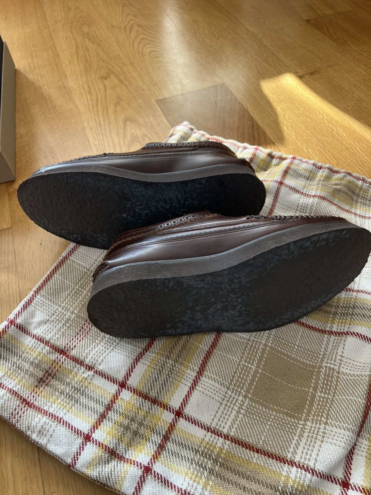 Yuketen Yuketen wingtip ghillie moc rocker DB — G Size US 8 / EU 41 - 4 Thumbnail
