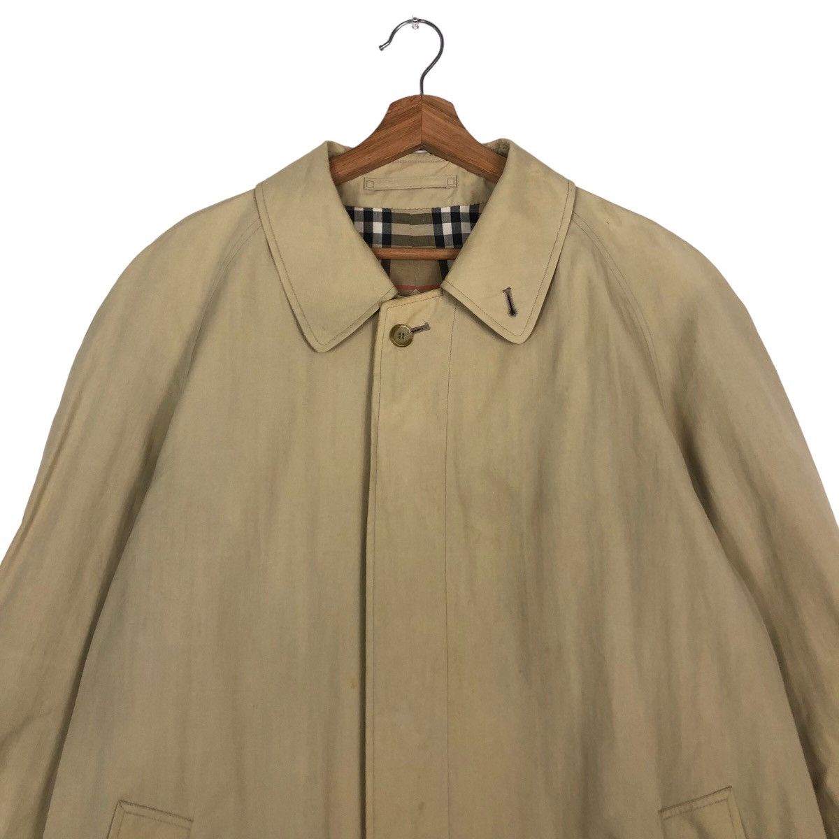 Burberry 🔥Vintage Burberrys of London Long Jacket Nova Check Blanket Size US M / EU 48-50 / 2 - 3 Thumbnail