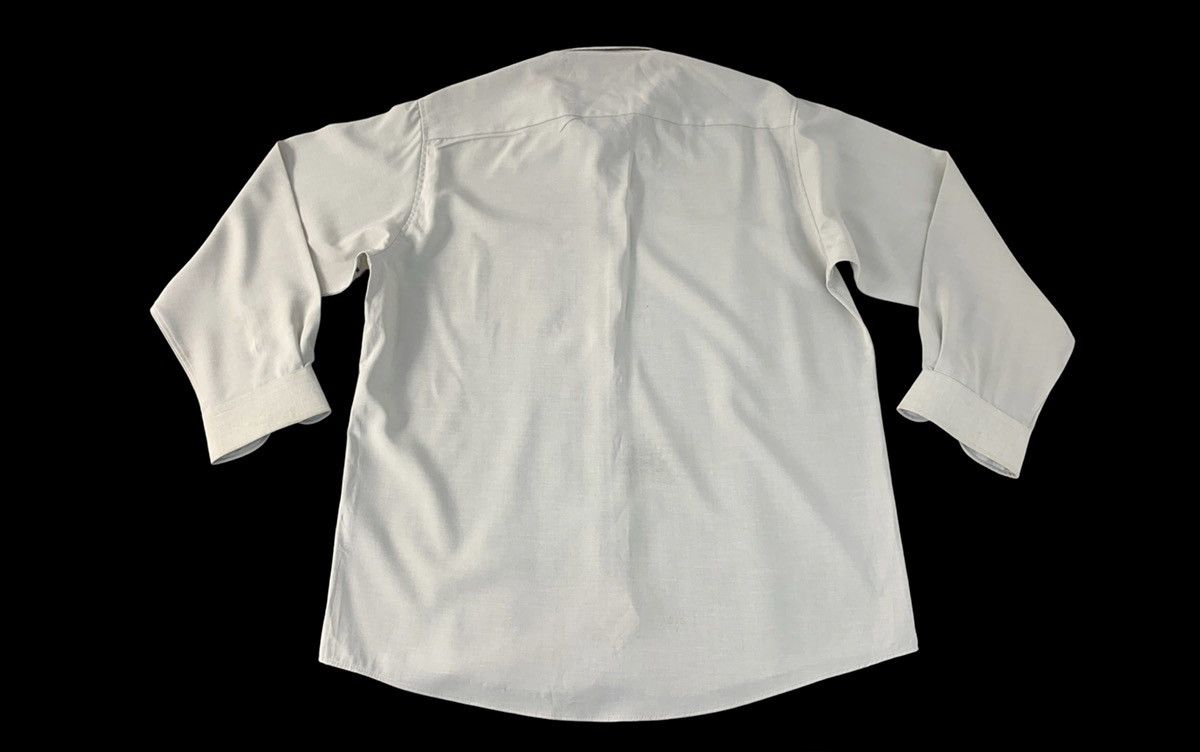 Balmain Hype Balmain Paris Simple Button Up Shirt Office Wear Design Size US XL / EU 56 / 4 - 5 Thumbnail
