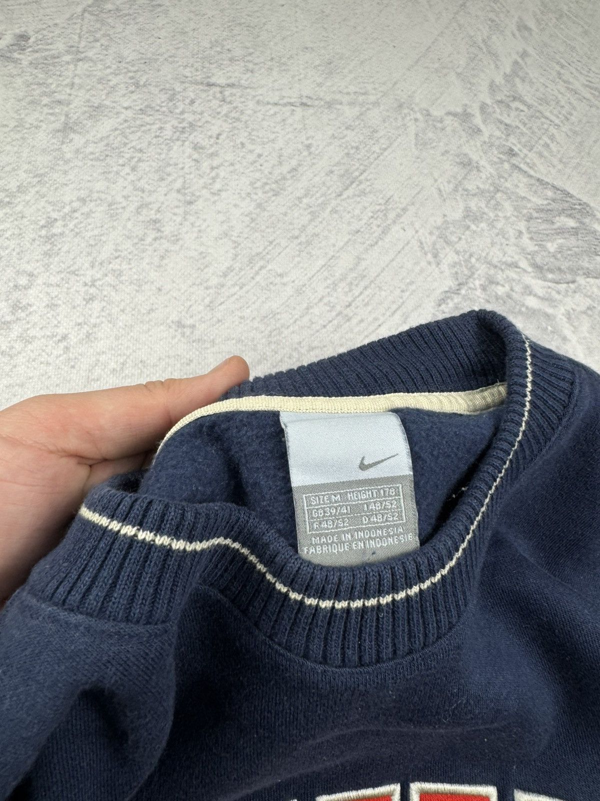 Nike × Vintage NIKE VINTAGE CENTER LOGO OVERSIZE BOXY SWEATSHIRT Size US M / EU 48-50 / 2 - 7 Thumbnail