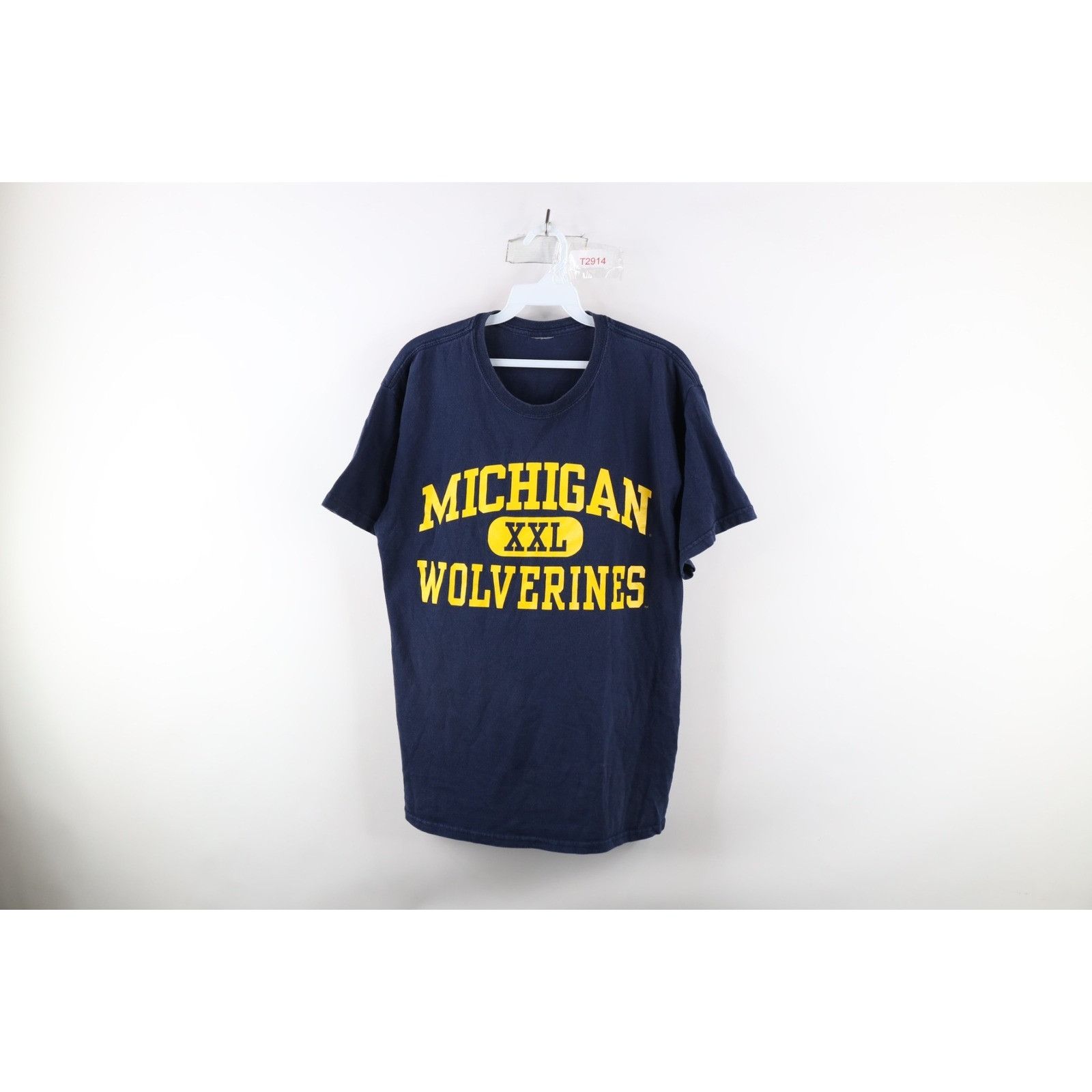 Vintage Vintage 90s University of Michigan Wolverines T-Shirt Size US M / EU 48-50 / 2 - 1 Thumbnail