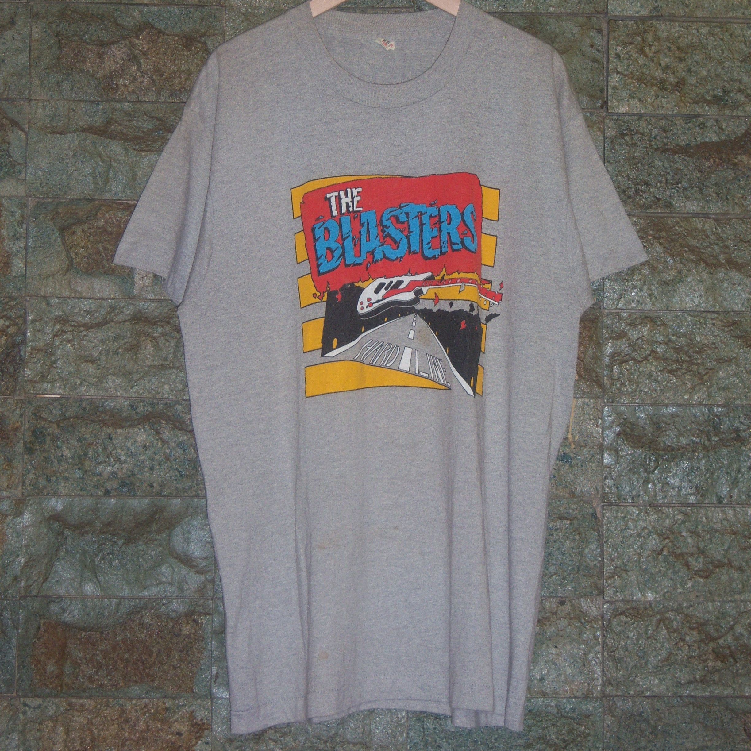 Band Tees × Vintage 1985 The Blasters Hard Line Album Size US XL / EU 56 / 4 - 1 Thumbnail