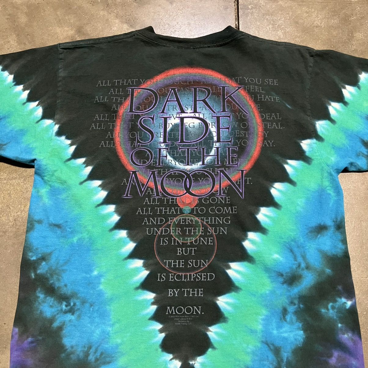 Liquid Blue Vintage Pink Floyd Dark Side of Moon Liquid Blue Tie Dye Size US M / EU 48-50 / 2 - 8 Thumbnail