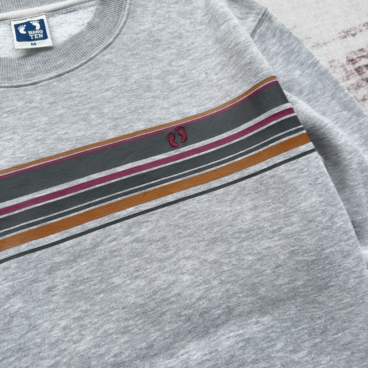 Hang Ten VINTAGE HANG TEN EMBROIDERY LOGO SWEATSHIET Size US M / EU 48-50 / 2 - 4 Thumbnail