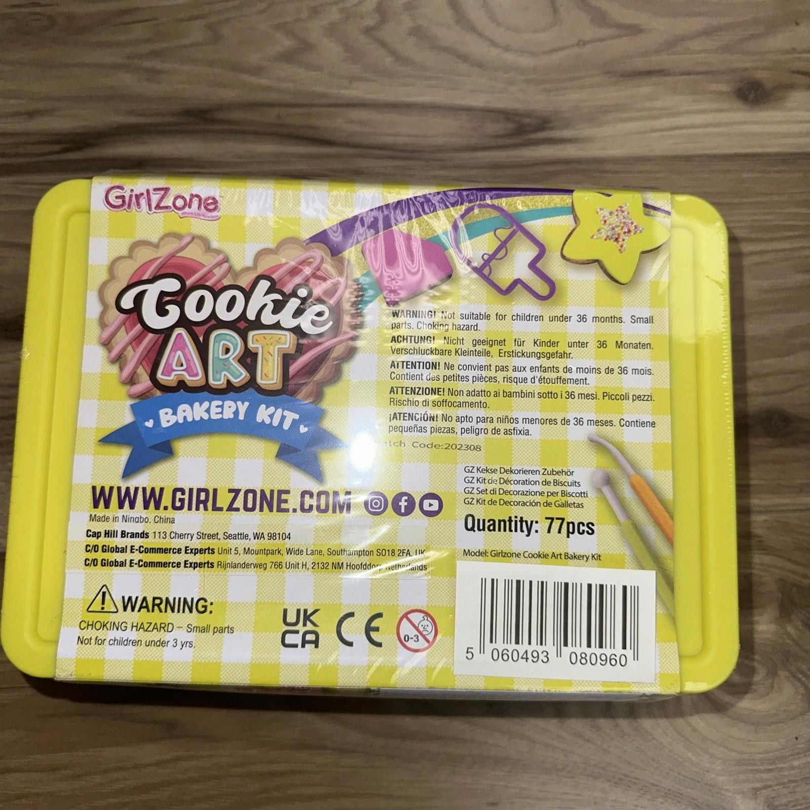 Other GirlZone Cookie Art Bakery Kit Decorate Cookies Using Sugar Size ONE SIZE - 3 Thumbnail