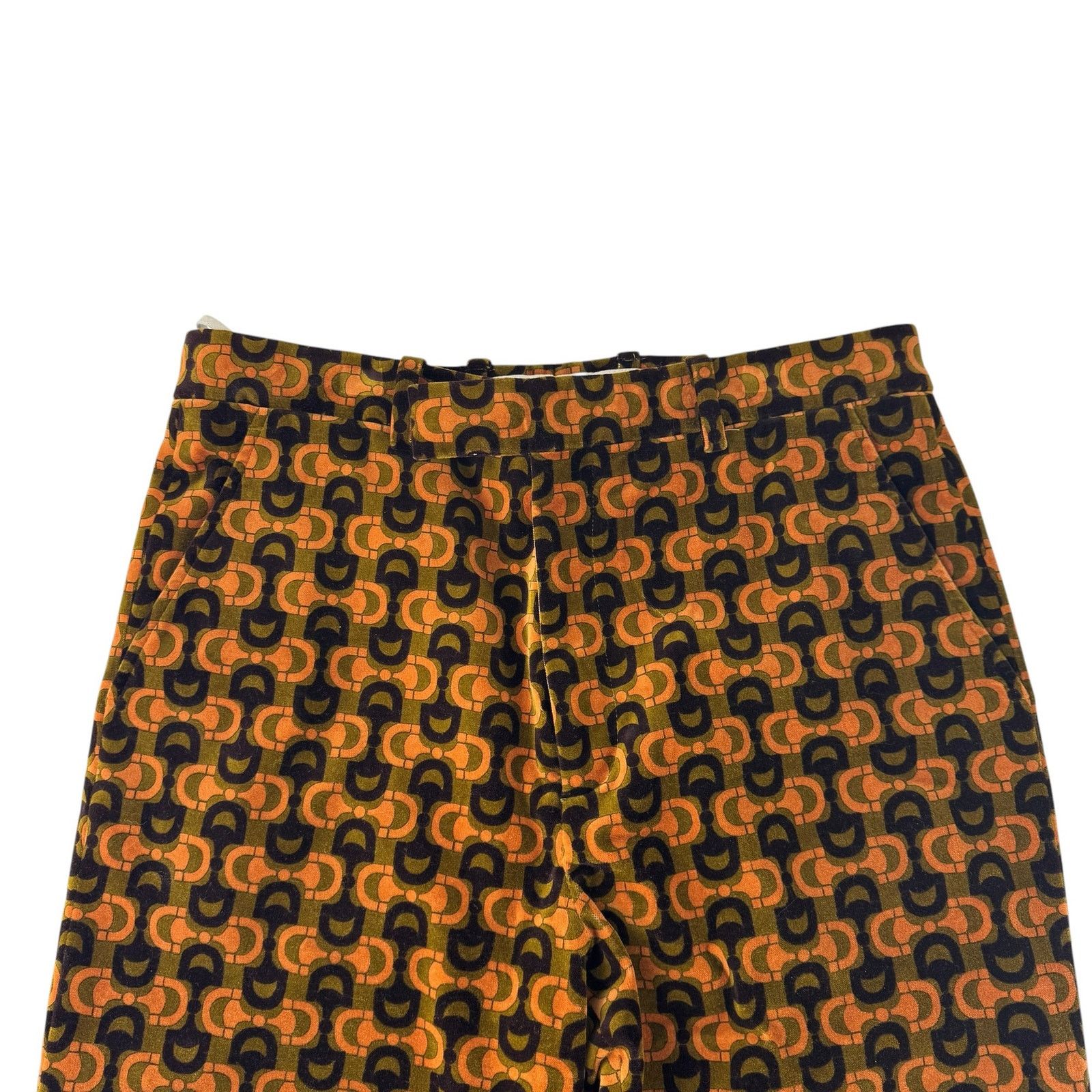 Gucci Gucci Horsebit Velvet Flared Pants Size US 34 / EU 50 - 3 Thumbnail
