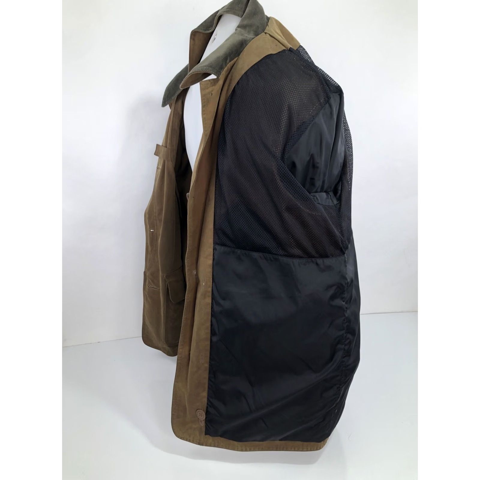 Vintage L.L. Bean Jacket Ranch Waxed Canvas M L Brown Hunting Outdoor Mens Ranch Jacket Size US M / EU 48-50 / 2 - 5 Thumbnail