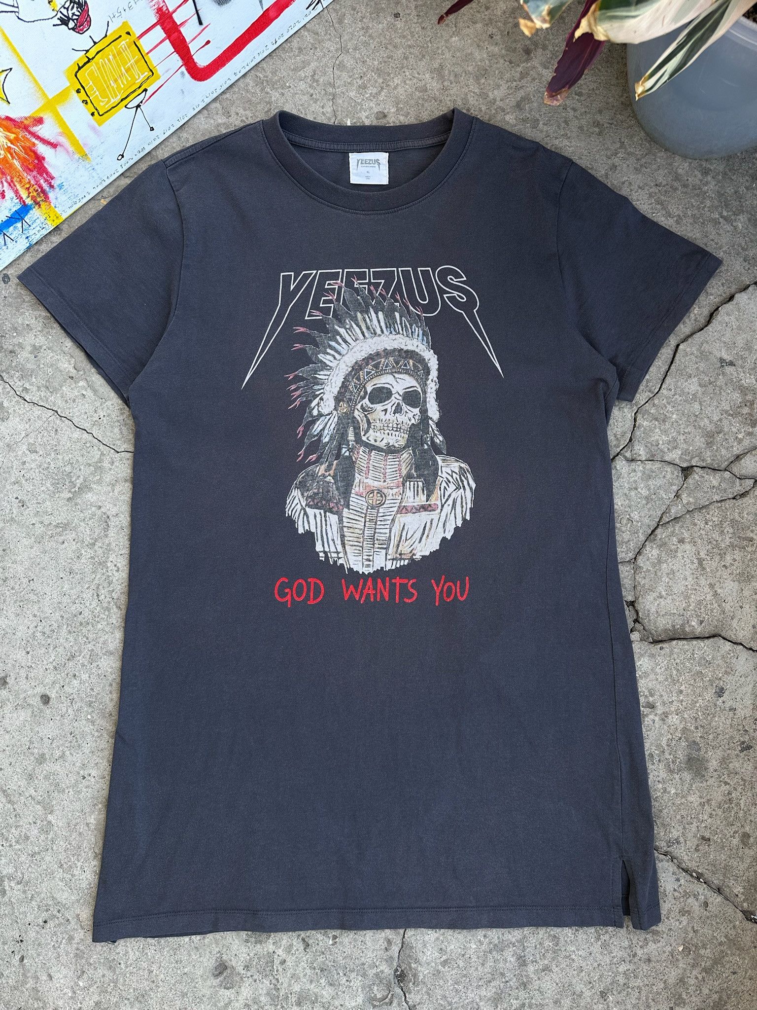 Other Yeezus God Wants You Kanye West T Shirt Size XL / US 12-14 / IT 48-50 - 1 Thumbnail