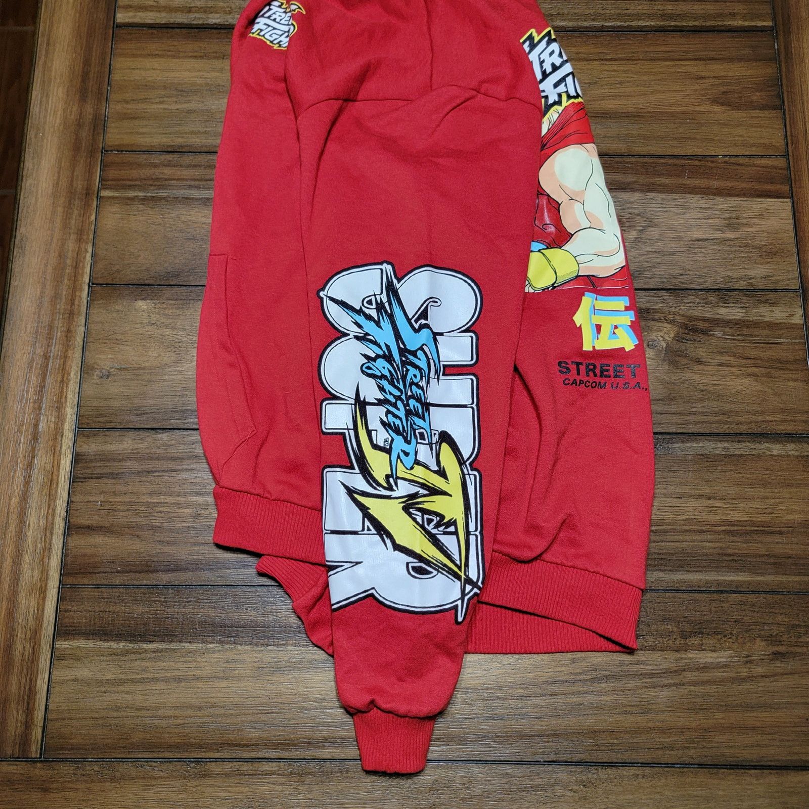Other Capcom LS Pullover Hoodie "Street Fighter Legend" - Size XL Size US XL / EU 56 / 4 - 3 Thumbnail