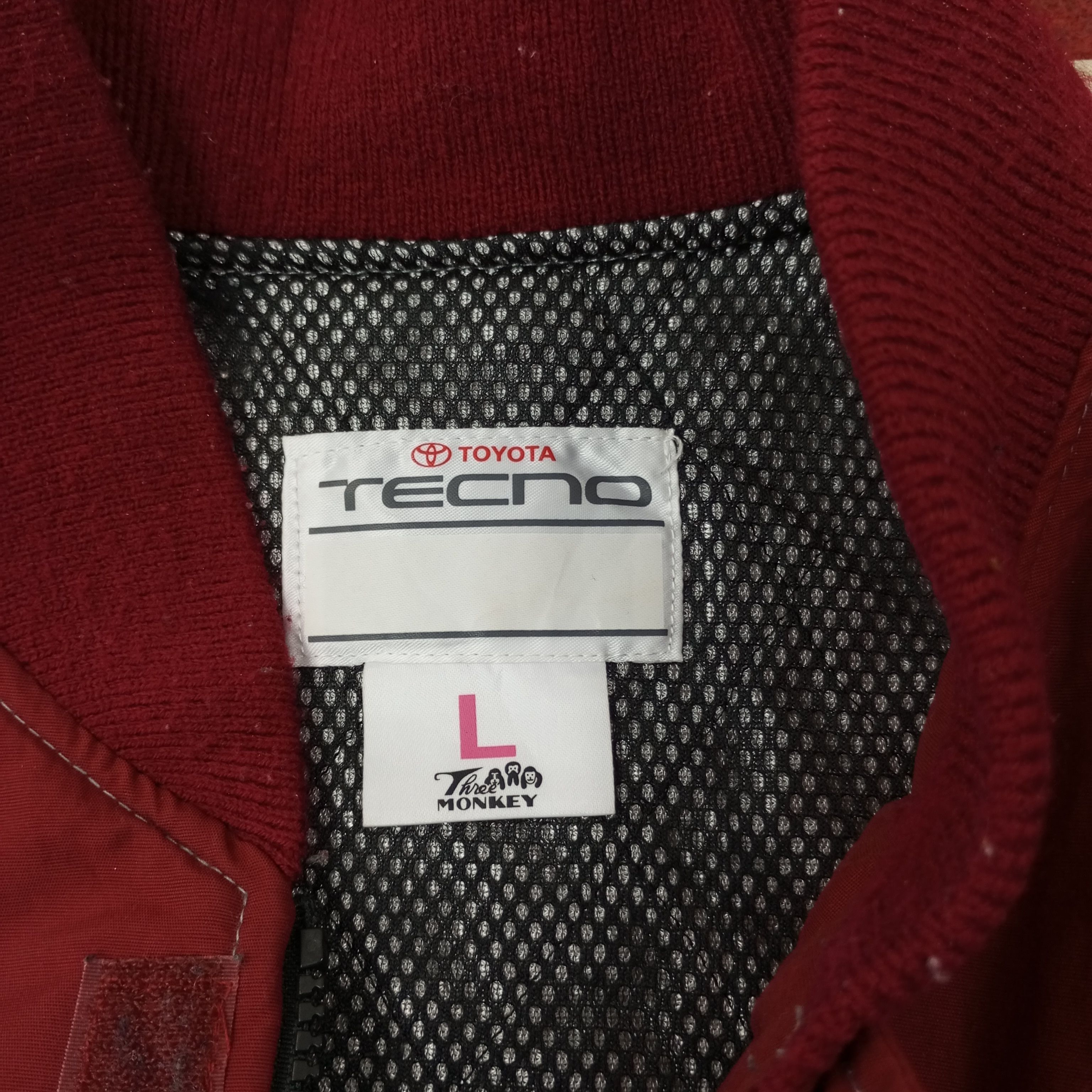 Japanese Brand Toyota Tecno Motorsports Racing Style Jacket c240n18 Size US XXL / EU 58 / 5 - 10 Thumbnail