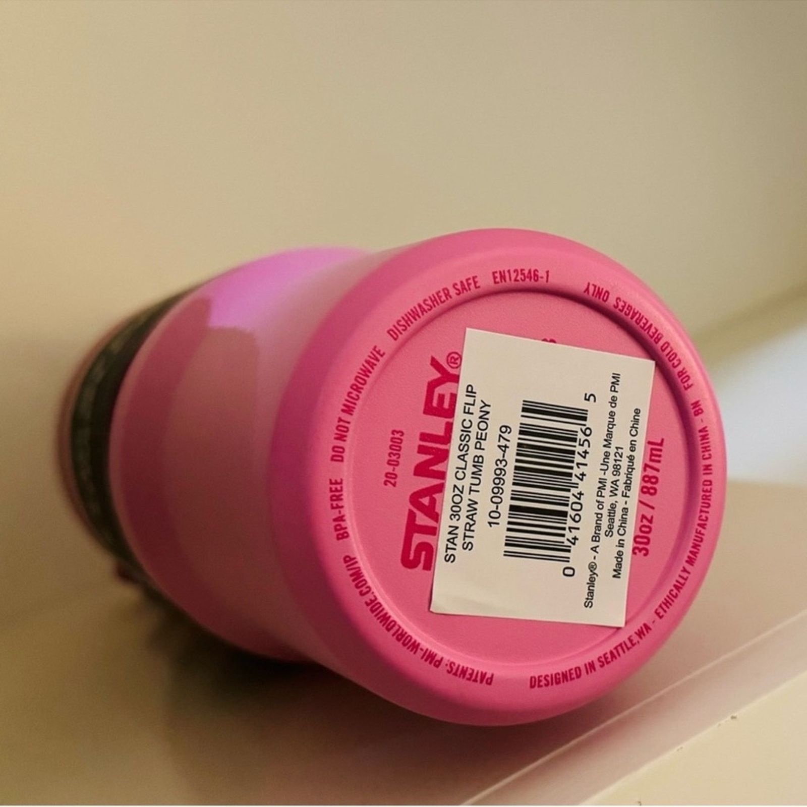 Other NWT Stanley Iceflow Flip Straw 30oz Tumbler Peony Size ONE SIZE - 8 Thumbnail
