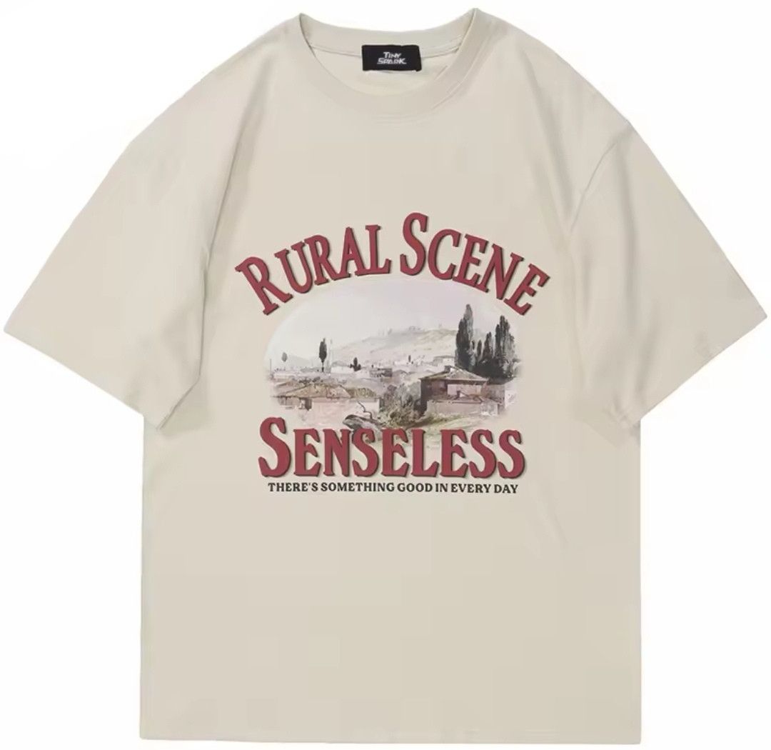 Vintage Rural Scene Tee Size US L / EU 52-54 / 3 - 1 Thumbnail