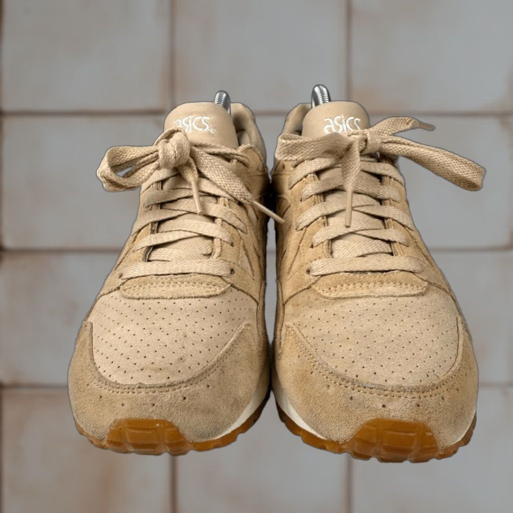 Asics ASICS GEL-Lyte V x Monkey Time Sand Layer 2015 Men’s Size 8 Rare Athletic Sneaker Tan Mens Size US 8 / EU 41 - 1 Thumbnail