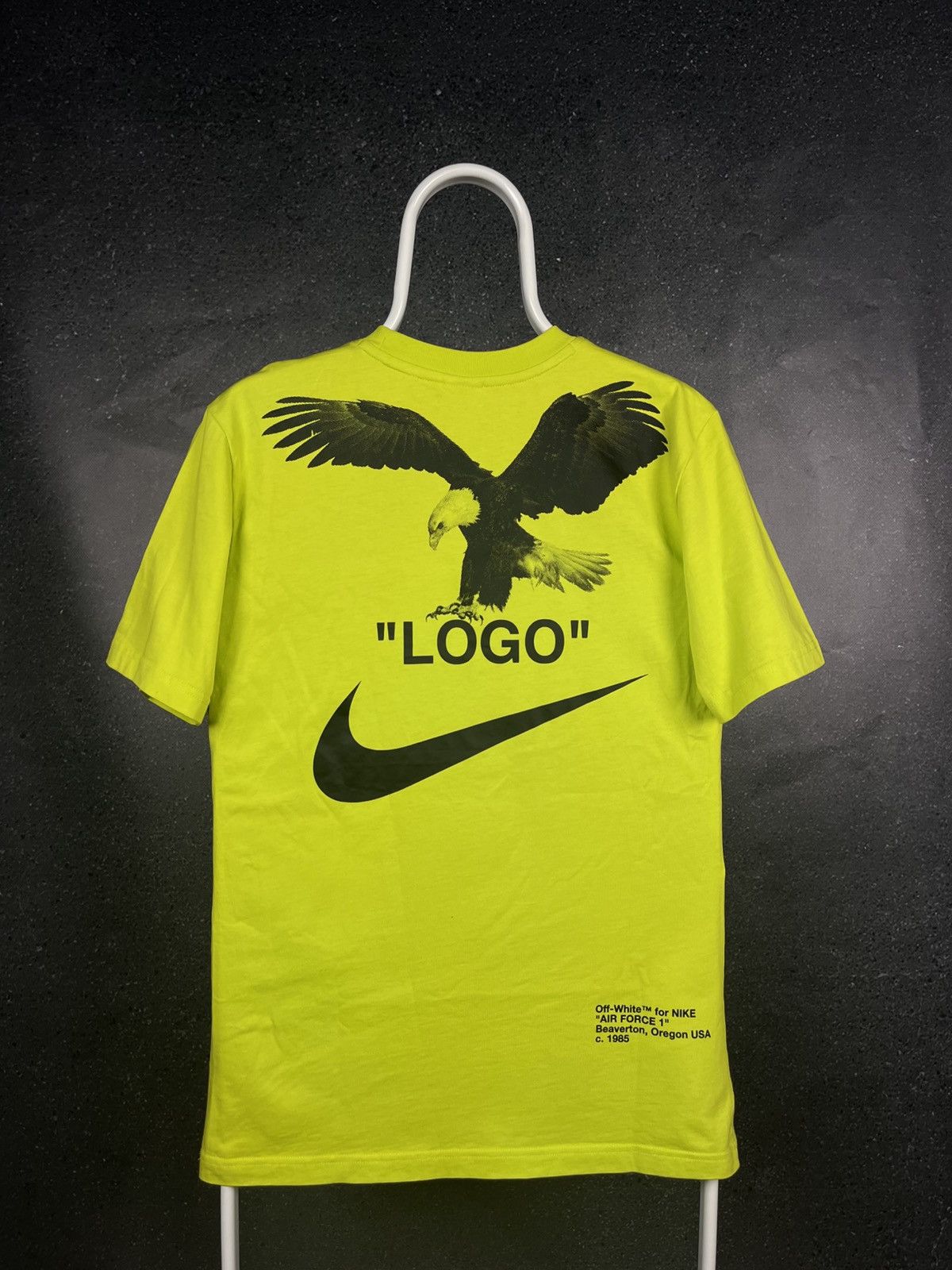 Men's T-Shirt Nike Off-White Big Logo Eagle Rare Tee