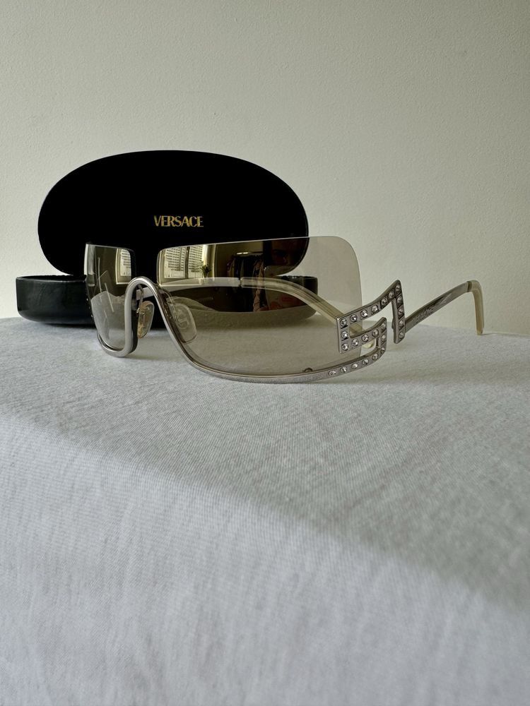 Versace Versace Vintage Sunglasses N20 Crystal Size ONE SIZE - 1 Thumbnail