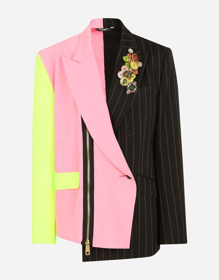 Dolce & Gabbana o1y0825 Blazer in Multicolor Size XS / US 0-2 / IT 36-38 - 1 Thumbnail