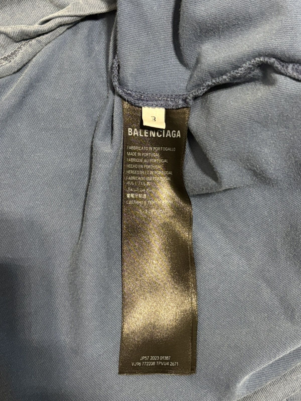 Balenciaga Long sleeve SS24 colllcetion Size US L / EU 52-54 / 3 - 5 Thumbnail