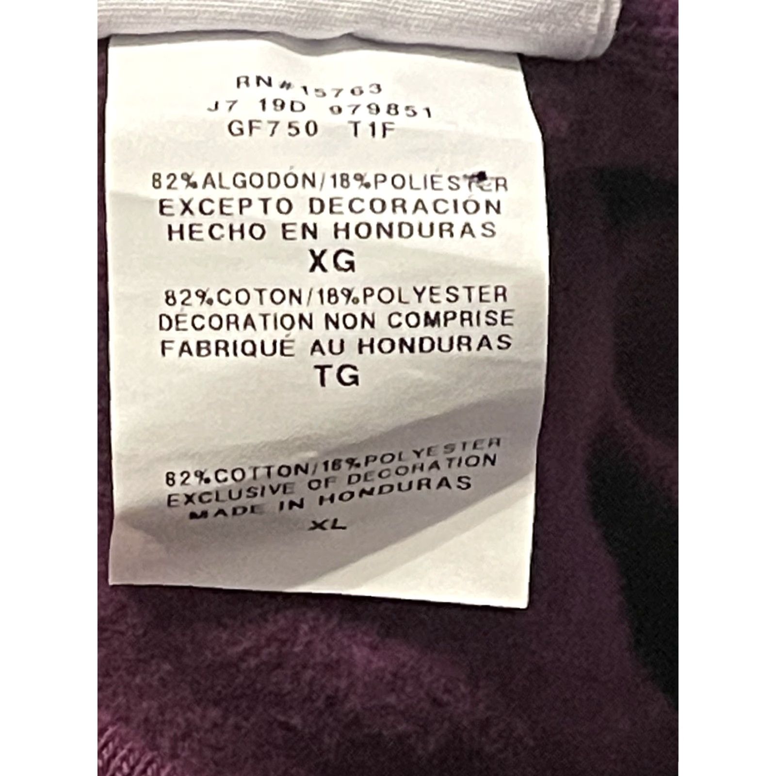 Champion Champion Sweatshirt Women's Purple Crew Neck Reverse Weave XL Size XL / US 12-14 / IT 48-50 - 4 Thumbnail