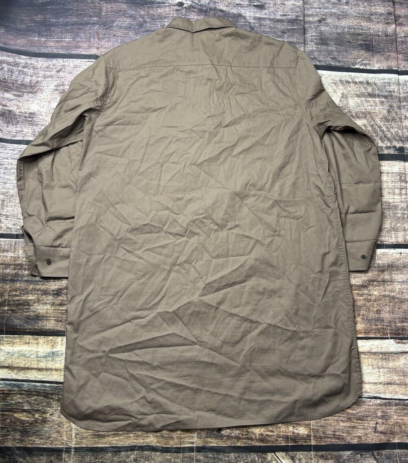 Allsaints All Saints Lamont Shirt Dress Women's Large Pockets Military Size L / US 10 / IT 46 - 3 Thumbnail