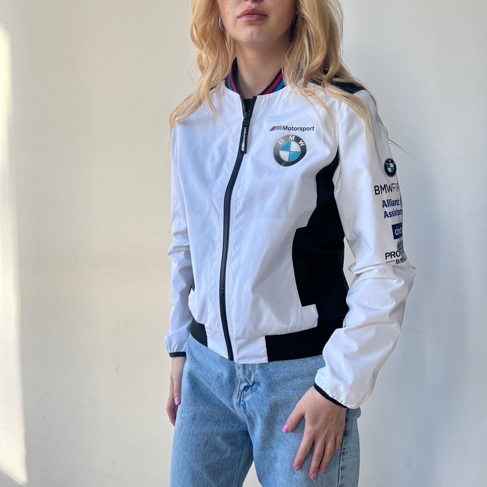 BMW BMW Motorsport Team Bomber Jacket Racing 0008BC Size S / US 4 / IT 40 - 2 Thumbnail