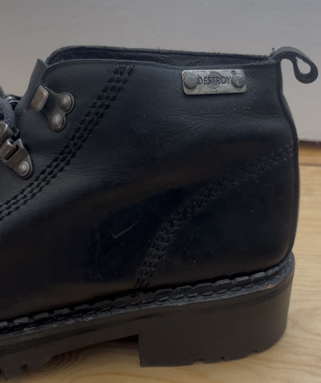 Other VINTAGE 90s DESTROY Boots - Men's US 10.5-11 / EU 43-44 Size US 10 / EU 43 - 4 Thumbnail