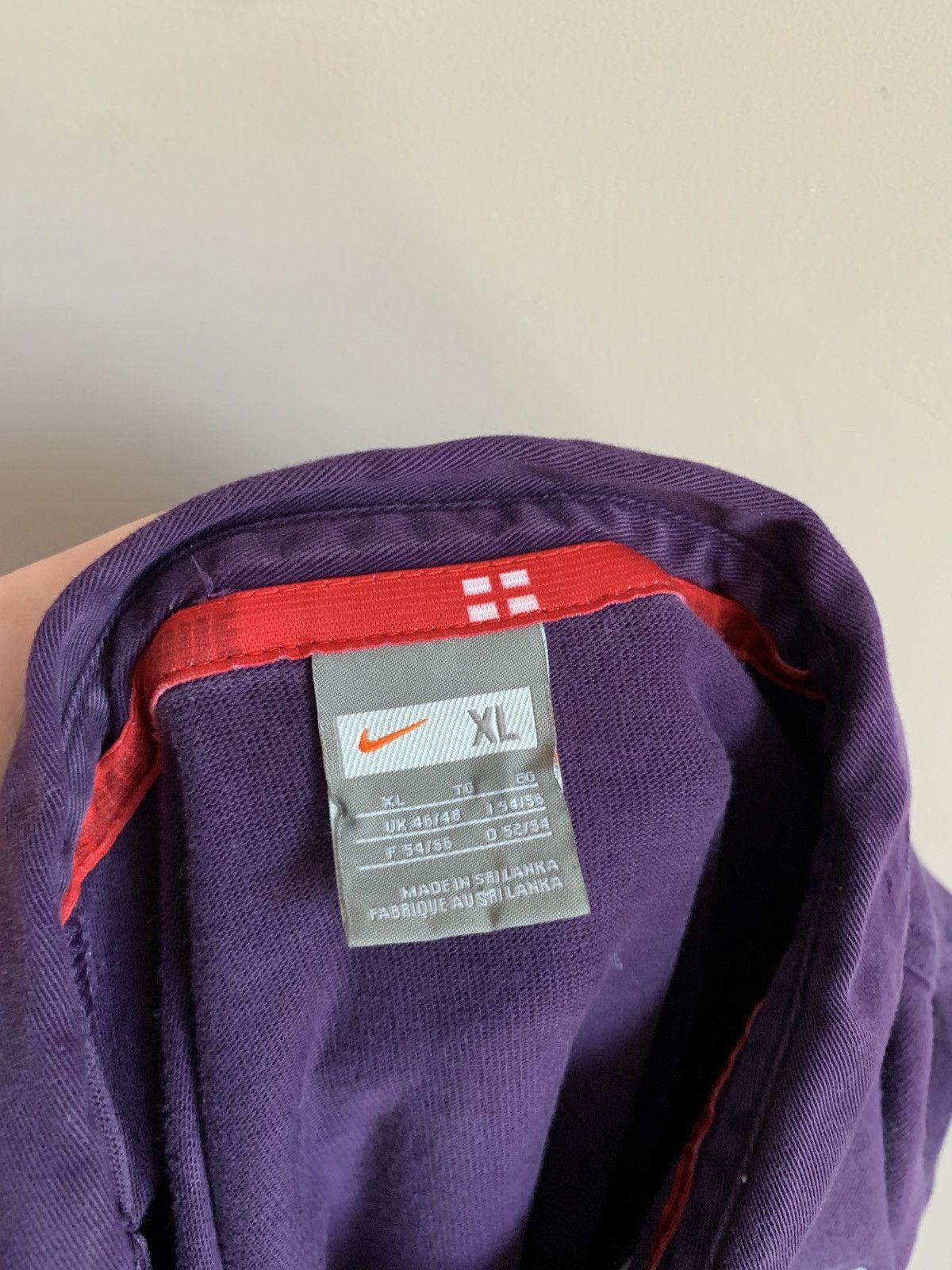 Nike England Away Rugby Union Long Sleeve Shirt Nike Jersey XL Size US XL / EU 56 / 4 - 9 Thumbnail