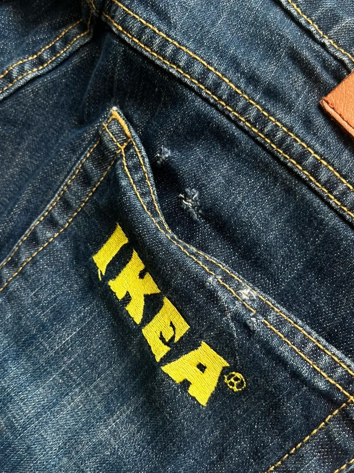 Ikea IKEA Denim 2010 Flared Jeans Denim Y2K Sz W 34 x L 36 Size US 34 / EU 50 - 7 Thumbnail