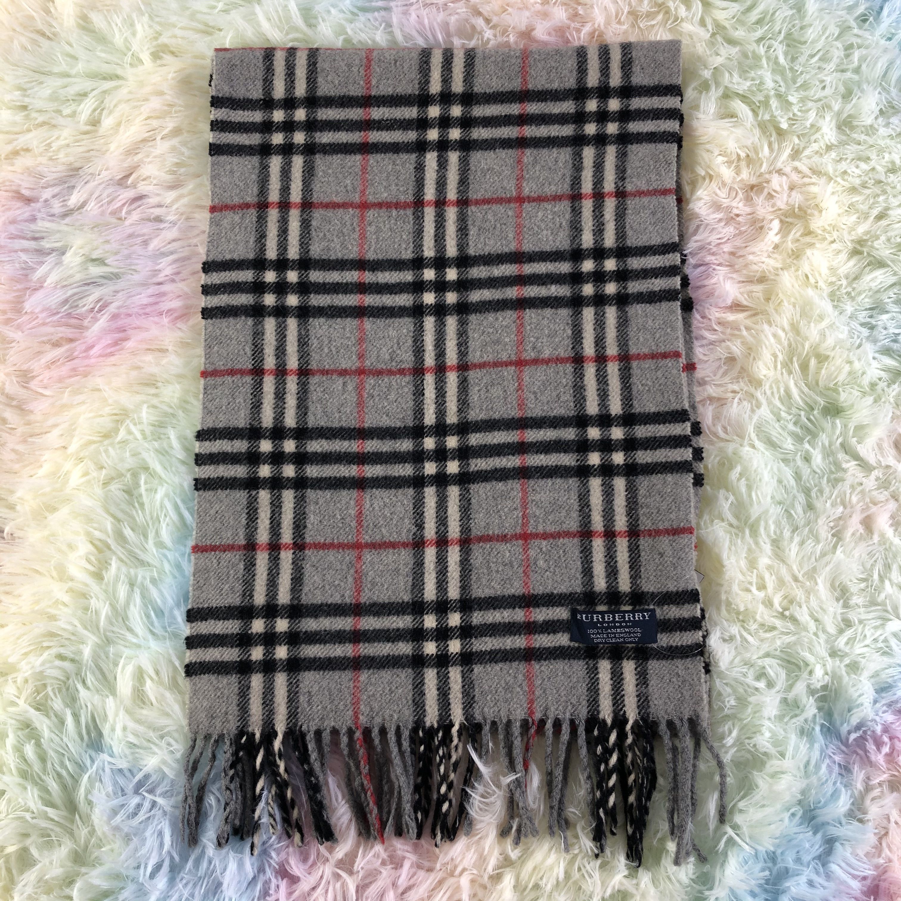 Burberry × Vintage Burberry Scarf / Muffler / Neckwear - KM17 Size ONE SIZE - 2 Thumbnail