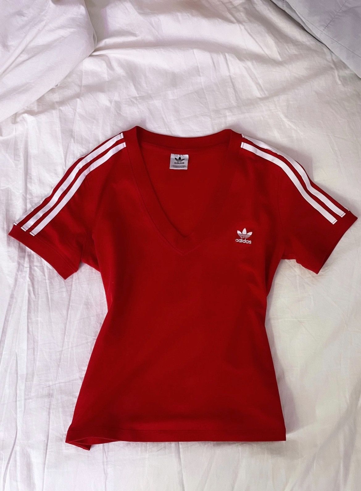 Adidas ADIDAS ORIGINALS SLIM TEE Size S / US 4 / IT 40 - 1 Thumbnail