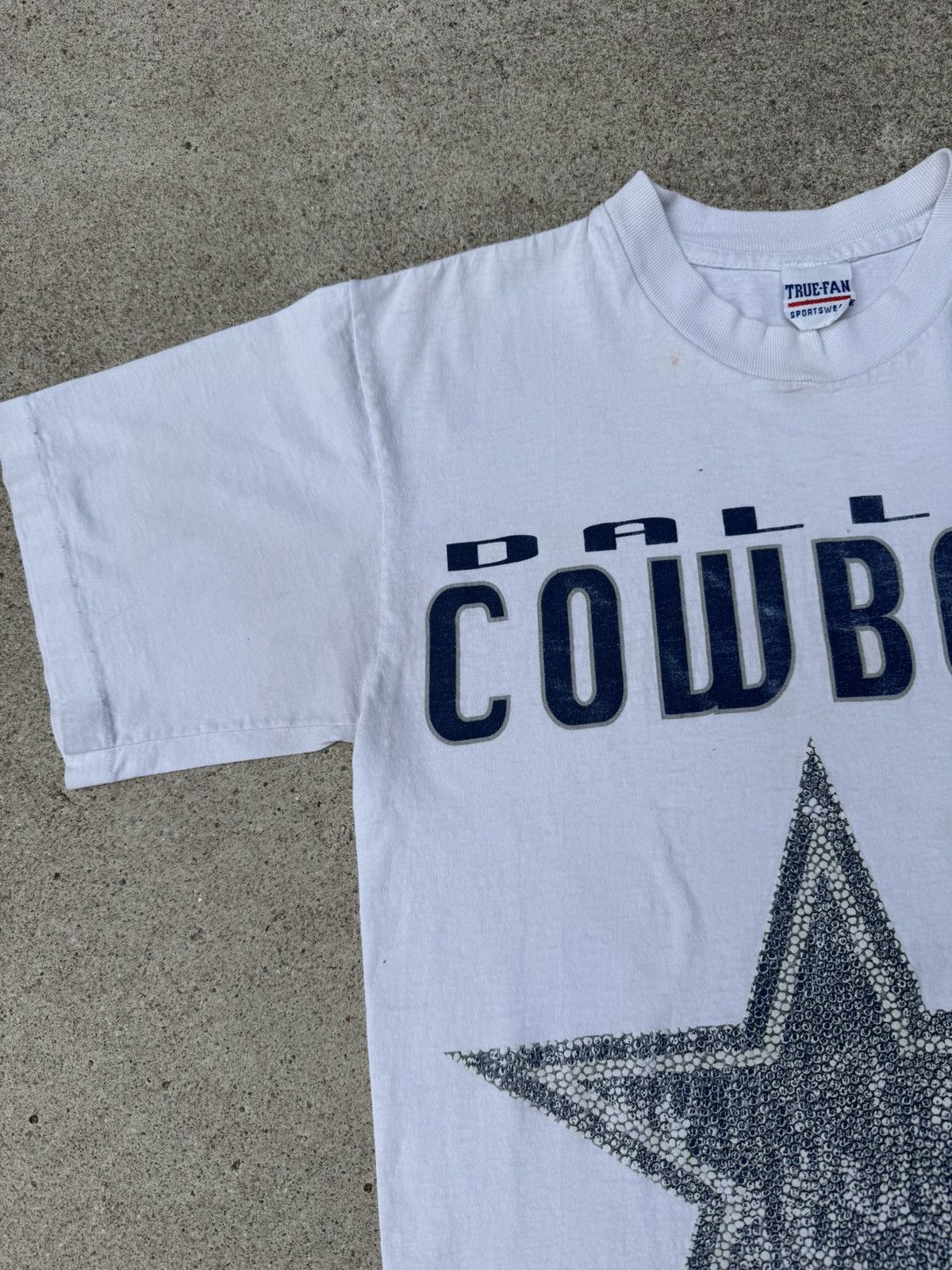 NFL × Vintage Vintage 90’s 1996 NFL Dallas Cowboys Graphic Tee Men’s S Size US S / EU 44-46 / 1 - 3 Thumbnail