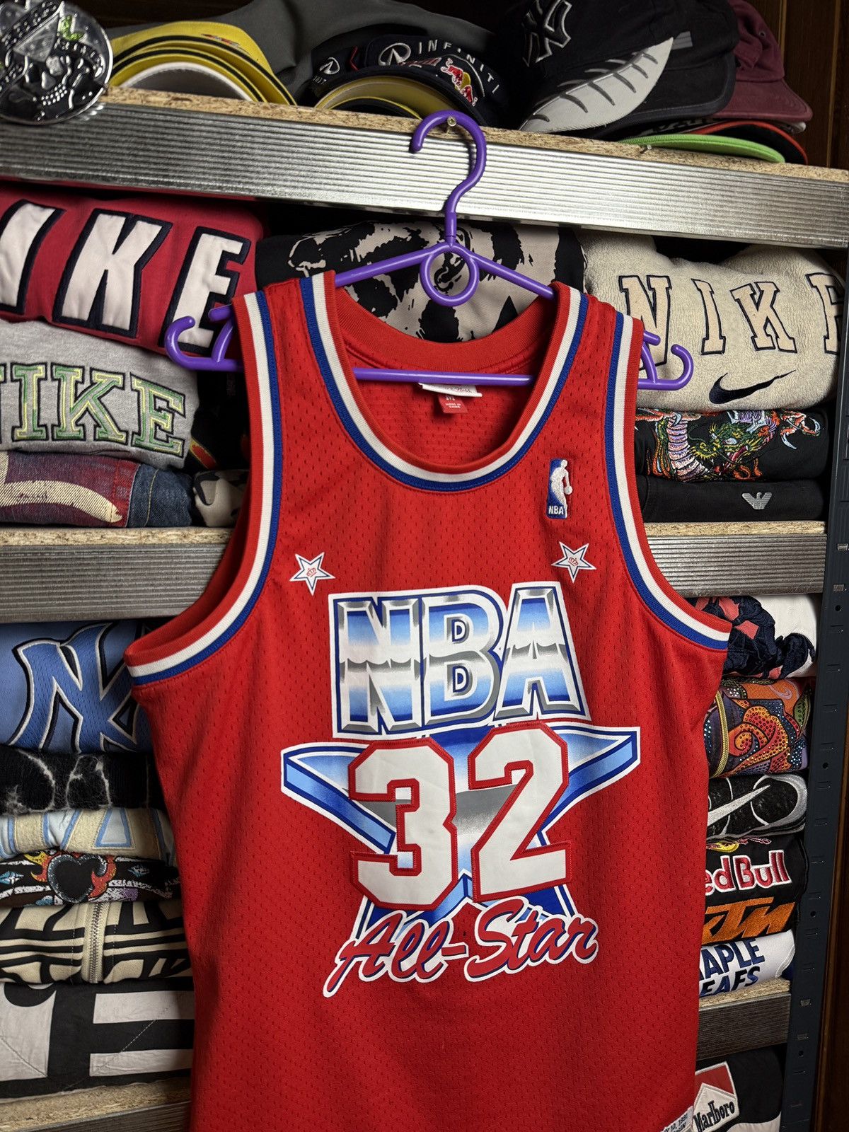 Mitchell & Ness Mitchell & Ness red NBA All-Star jersey large Size US M / EU 48-50 / 2 - 2 Thumbnail
