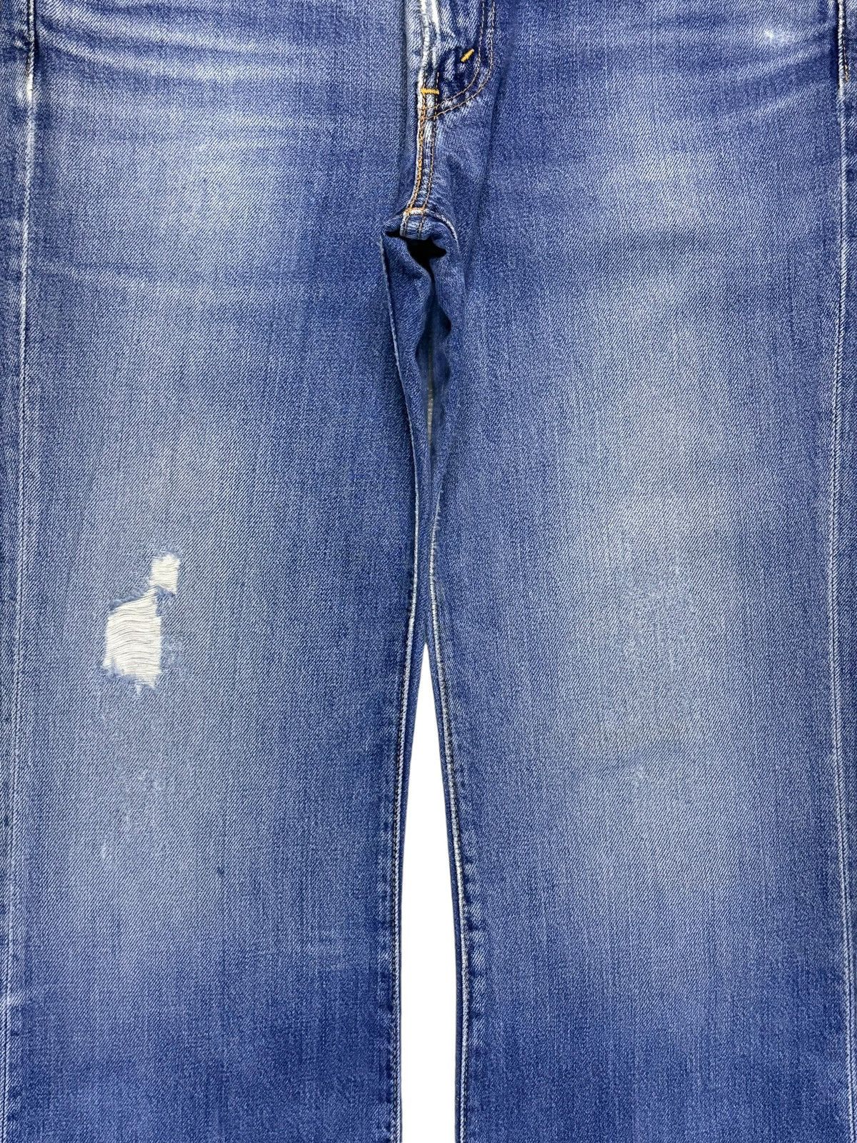 Levi's Vintage 90s Levis 517 Distressed Flare Bootcut Jeans Size US 32 / EU 48 - 5 Thumbnail