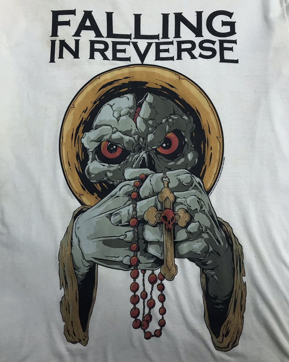 Gildan × Vintage Vintage Gildan Falling In Reverse Shirt Size US L / EU 52-54 / 3 - 3 Thumbnail