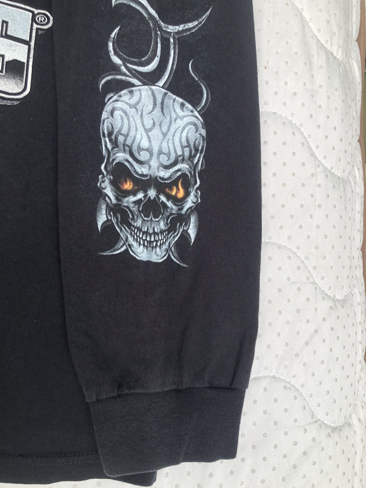Harley Davidson Vintage EASYRIDERS Skull And Guns Sleeve Print Size US L / EU 52-54 / 3 - 6 Thumbnail