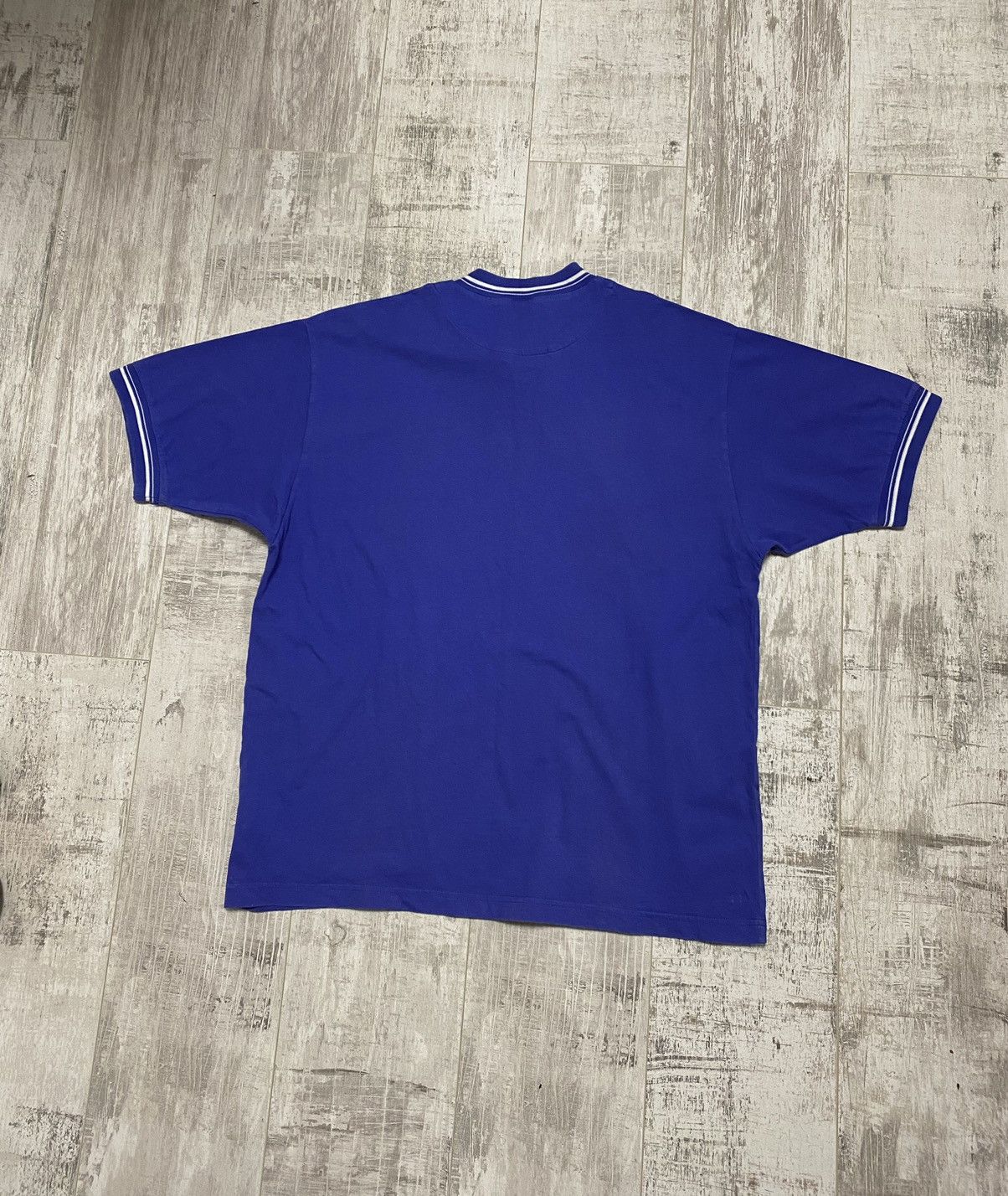 Nike × Vintage 🔥VINTAGE 90S NIKE CENTRAL SWOOSH SHORT SLEEVE T-SHIRT Size US L / EU 52-54 / 3 - 6 Thumbnail