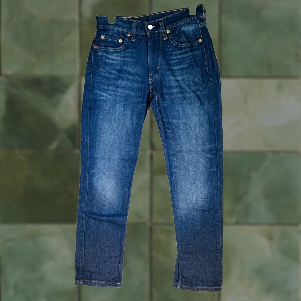 Levi's Levi'S 514 Denim Straight Jeans - Blue Medium Wash - Mens Size 28 Size US 28 / EU 44 - 1 Thumbnail